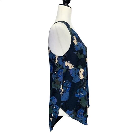 🚨 Aritzia Wilfred Printed Watercolor Sleeveless Top - Picture 2 of 6